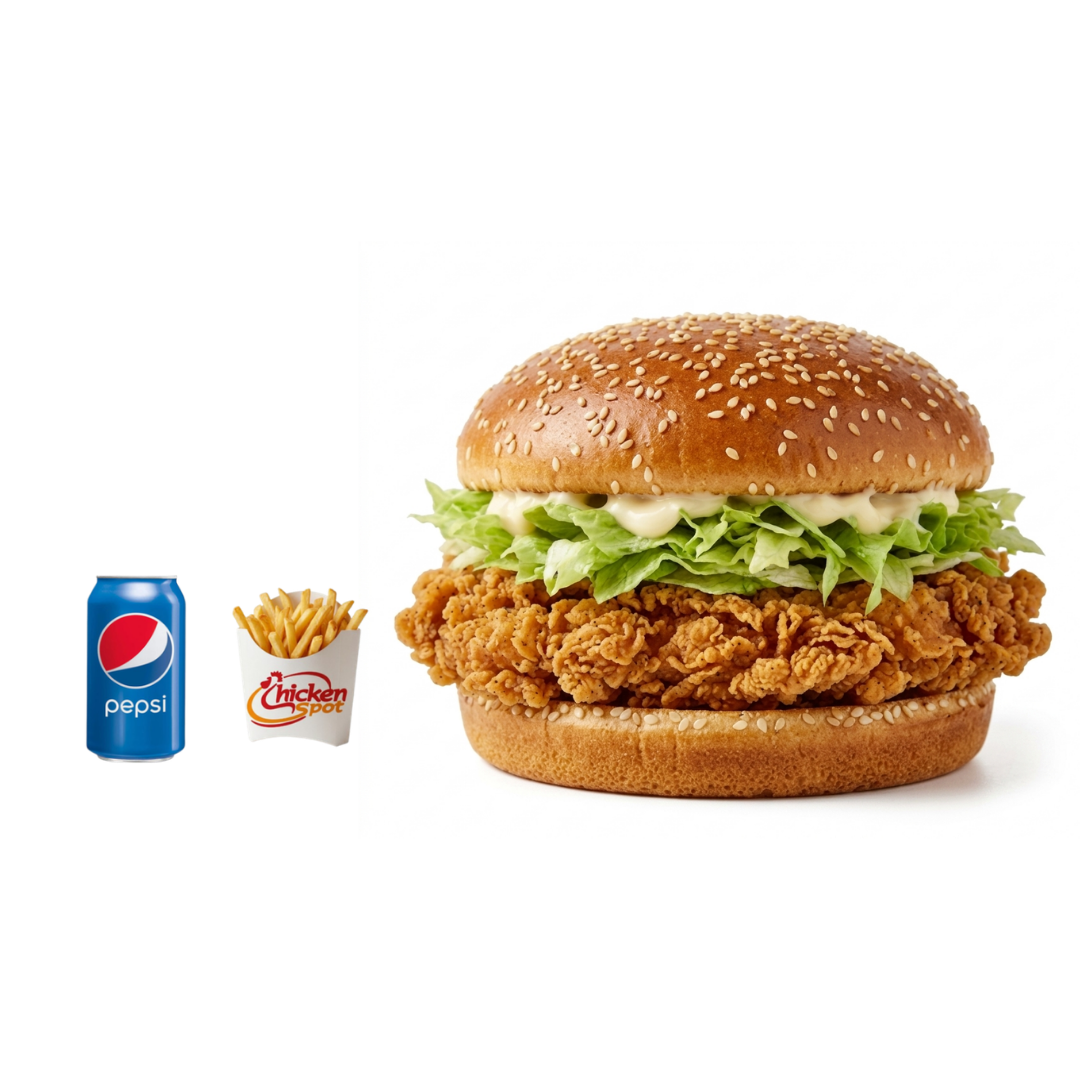 Spicy Chicken Fillet Burger